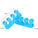 4Pcs Toe Separators for Nail Polish Silicone Toe Spacers Gel Toe Stretchers Divider Spacers Repeatable Washable Toenail Dividers for Women and Men - Buy Online on GoSupps.com