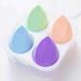 4 Colour Makeup Sponge Set Pure Sponge Beauty Professional Makeup Sponge with Multicoloured Flawless Cover Sponges for Liquid Foundation Powders and Creams