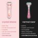 Silkbabe on the Go Lady Shaver 2 in 1 Electric Razors for Women Double-Headed Womens Electric Razors for Shaving Rechargeable Lady Shaver for Pubic Hair Legs And Face(1pc-pink) - Buy Online on GoSupps.com