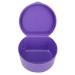 Portable Prostheses Suitcase | Plastic Holder for Tooth Storage | Violet Orthodontic Box for False Teeth - Buy Online on GoSupps.com
