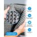 SUTERA Silverthread Waffle Towel - California Grown Pima Cotton - Quick Drying, Ultra Soft & Absorbent - Luxury Bath Towel 31x57 (Grey) - Buy Online on GoSupps.com