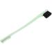 Qukaim Brow Brush Eyebrow Brush Double Head Wheat Makeup Beauty Tools for Eyelash Comb and Brow Green - Buy Online on GoSupps.com