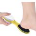 Dajidafu PP PS Foot File Replacement Solid Color Hanging Pedicure Exfoliating Dead Skin Remover Bath Brush with Lanyard Yellow - Buy Online on GoSupps.com