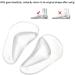 2 Pairs Silicone Gel Flat Foot Arch Support Insoles | Professional Flat Foot Corrector & Midfoot Pads for Ultimate Comfort - Buy Online on GoSupps.com