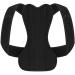 Posture Corrector Posture Corrector Back Brace Women and Men for Students Children Adult Comfortable Scoliosis Back Humpback Correction Belt Back posture One size Black