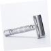 Minkissy Manual Hairdressing Razor for Men - Chrome-Plated Double-Sided Shaver & Holder | Premium Alloy Design | Ideal for Precision Shaving - Buy Online on GoSupps.com