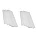 200 Pcs Make up Brush Cover Brush Protector Cosmetic Protector Brush Mesh Cover Cosmetic Brush Cover 100pcsx2pcs Whitex2pcs
