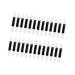 SKISUNO Makeup Eyeshadow 100pcs Eyeshadow Applicator Makeup Brush Eye Shadow Applicator Set Women's Suit Mix