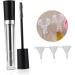 6pcs Eyelash Solution Bottle Mini Funnel Mini Mascara Bottle Lip Empty Bottles Bottling Solid Wood - Buy Online on GoSupps.com
