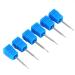 6pcs Tungsten Steel Electric Nail Art Drill Heads | Manicure Grinding Tools - 1.4mm - Buy Online on GoSupps.com