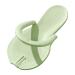 UK Eva Disposable Foldable Flip Flops Pedicure Slippers Anti-Slip Spa Slippers for Salon EVA Foam Sandals for Women and Men 5.5 UK A01 Green