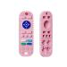 Baby Teething Toys TV Remote Control Shape Teether Toy for 6+ Months Babies Silicone Sensory BPA Free Soft Baby Chewing Molar Toy (Pink-1Pack)