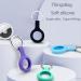 Buy Airtag Pendant 4 Pack - Key Ring Holder & Silicone Tracker Case - Compatible with Apple GPS Locator - Blue/Black/Green/Purple - Buy Online on GoSupps.com