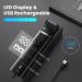 Sejoy Beard Trimmer for Men - Cordless Waterproof Hair Clippers & Grooming Kit with USB Rechargeable & LED Display - Buy Online on GoSupps.com