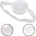 COHEALI Ostomy Shower Cover | Silicone Stoma Bath Cover with Adjustable Belt | Colostomy Supplies in White - Buy Online on GoSupps.com