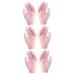 FRCOLOR 3 Pairs moisturizing Gloves Dry Hand Cosmetic Hand Gloves Hand Healing Gloves Features Socks for Women Dead Skin Pumps high Heels for Women Hand Care Gloves Sebs Foot spa Miss