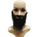 WREA Realistic Appearance Fake Beard for Halloween Cosplay and Theme Party Comfortable Fit Plush Fake Beards Mustaches - Buy Online on GoSupps.com