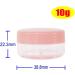 Greatforu 12 Pieces 10g Jacks & Transparent 10ml Cream Can Jars - Perfect for Cosmetics Lip Balm Ointments Rhinestones & More - Buy Online on GoSupps.com