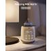5-in-1 Baby Bottle Warmer with LCD Display - Fast Heating & Thawing, BPA-Free, Accurate Temperature Control - Grey White - Buy Online on GoSupps.com