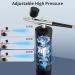 piuryue Airbrush Kit 30PSI Cordless Rechargeable High-Pressure Non-Clogging Air BrushGun for Nail Art Painting Cake Decor Black Easy Install - Buy Online on GoSupps.com