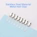 60 Pcs Metal Duck Billed Hair Clips for Women - Silver Hair Styling Sectioning Clips - Hairdressing Single Prong Curl Clips - Alligator Clips Hair Pins - Includes Storage Box - Ideal for Salon, Barber, DIY - Buy Online on GoSupps.com