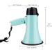 MyMealivos Portable Megaphone Bullhorn 20 Watt Power Speaker Voice/Siren Modes, Volume Control & Strap - Teal - Buy Online on GoSupps.com