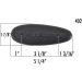 Kick-EEZ Grind to Fit Recoil Pad with Sorbothane - Trap Black - Shotgun/Rifle Butt Stock Pad - 2 X 5 5/8 X 1 1/8 - Shooting Accessories - Buy Online on GoSupps.com