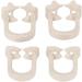 Agate Tooth Matrices Set - 4 Professional Dam Clamp Barrier Clips for Dental Care - Buy Online on GoSupps.com