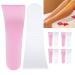 10 Pcs Depilatory Cream Spatula Stick Set - Eyebrow Wax Applicator Kit for Home Salon | Facial Scrapy Tools - Buy Online on GoSupps.com