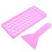Kit de Fabrication de Rouge L vres 2 Pi ces Violet 5 G en Polypropyl ne Plateau de Remplissage et Raclette pour Cr ation de Cosm tiques Maison