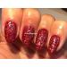 Bluesky NAIL GEL POLISH RED GLITTER Red MERLOT Multi Glitter Sparkle BLZ12 Christmas UV LED Soak Off 10ml - Buy Online on GoSupps.com
