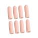 Hemoton 8 Pcs Toe Sleeve Toe Protector Toe Corn Covers Thumb Protector Pain Set Toe Cap Protective Case C01 Thin Section Thumb Sleeve Beige Finger Tips Cot