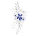 Didiseaon Headwear for Women Bride Headpieces for Wedding Accessories for Women Hair Barrettes for Women Accesorios Para Mujer Rhinestone Headpiece Hair Clip Comb Women's Dress