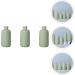 minkissy 3pcs Flip Cap Shampoo Bottles Empty Sub Package Squeeze Bottles Shower Gel Bottle Refillable Containers for Shampoo Lotions Cream Wash Conditioner Green 12.8x5.8cm - Buy Online on GoSupps.com
