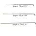 Z-COLOR 90 Pieces Felting Needles DIY Wool PIN Tools Kits - 30PCS Each Size (79mm, 86mm, 91mm) - Medium Size - Buy Online on GoSupps.com