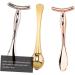 Eye Cream Roller Applicator Set - Golden Face Tool for Skin Care & Massage | 9.6x3.5cm - Buy Online on GoSupps.com