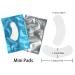 Lunamoon 50 Pairs Boat Shape Eye Pads for Eyelash Extensions - Best Under Eye Pads & Accessories - Mini Blue - Buy Online on GoSupps.com