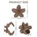 Mevnccola 6 Pack Flower Claw Clips - Strong Hold Medium Hair Clips for Women and Girls - 2.8 Inch Cute Matte Floral Hair Accessories - Non-Slip Jaw Clips - 6 Colors - Buy Online on GoSupps.com