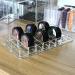 Anncus Acrylic Clear Double Row 16 Slots Makeup Organizer Eye Shadow Storage Box Jewelry Storage Case Lipstick Holder - (Color: Clear) - Buy Online on GoSupps.com