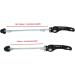 Plattbk Quick Clamping Set for MTB & Street Racing Bikes - Quick-Tensioning Skewers Front & Back Spokes Black - Buy Online on GoSupps.com
