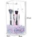 Transparent Acrylic Make-Up Brush Organizer | Dustproof Cosmetic Brush & Eyebrow Pencil Holder for Drawers | Jewelry Storage Box - Buy Online on GoSupps.com