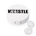 USA Wrestle Round Case For Contact Lens Kit Storage Box with Mirror Printed