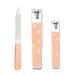 Nail Clipper Set Nail File Stainless Steel Portable Nail Clipper Set Set of 3