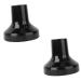 Healeved 2 Pcs Hair Styling Hood Hair Blower Accessory Salon Hair Dryer Cover Hair Dryer Cap Abs Black 16x15cmx2pcs Blackx2pcs