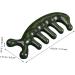 SESESFOUFU JADE Massage Comb | Acupuncture Massager Tool for Body Relaxation | Handcrafted Jade Massage Comb - Buy Online on GoSupps.com