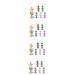 PRETYZOOM 24 Pcs Christmas Candy Pendant Statuette Wedding Office As Shownx4pcs 8.5x3cmx4pcs