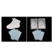 Tubayia 400 Pcs Disposable Foot Socks with Stickers | Plastic Socks for Paraffin Bath Foot Care - International Shipping Available - Buy Online on GoSupps.com