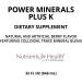 Rawleigh Power Minerals Plus K 32 fl oz - Berry Flavoured Colloidal Trace Minerals Liquid Supplement - Buy Online on GoSupps.com