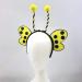 Antenna Headband Bee Ladybug Animal Head Boppers Party Favor Photo Props Yellow - Buy Online on GoSupps.com