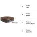 Buy Mystique Rubberized Towline 20mm Brown 10m with HS 10m - Durable & Versatile | International Shipping Available - Buy Online on GoSupps.com